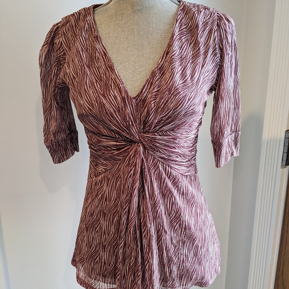 Twist Front Blouse